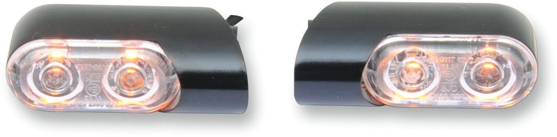 Bolt-On Turn Signals with Power LEDs For Harley Davidson FLHX 1450