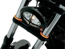 TruWRAPZ® 360 Degree LED Fork Lights Amber For Harley Davidson FLSB 1750 ABS 2021