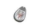 Marker Light E-Mark Flush Mount Chrome Body Clear Lens