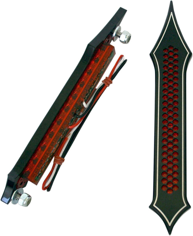 Led Bag Lights Red For Harley Davidson FLH