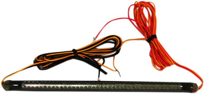 TruFLEX® LED Integrated Turn-Brake-Run Light Bar Smoke - 14.5 CM