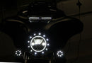Batwing Vent Insert LED Light Kit White For Harley Davidson FLH 1868 ABS 2021