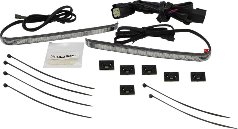 Bag Blades Accent Lights For Harley Davidson FLHX 1584 2010-11