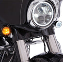 Fang Signal Light Inserts For Harley Davidson FLD 1690 2012-13