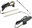 Batwing Vent Insert LED Light Kit Amber / White For Harley Davidson FLH 1868 ABS 2021