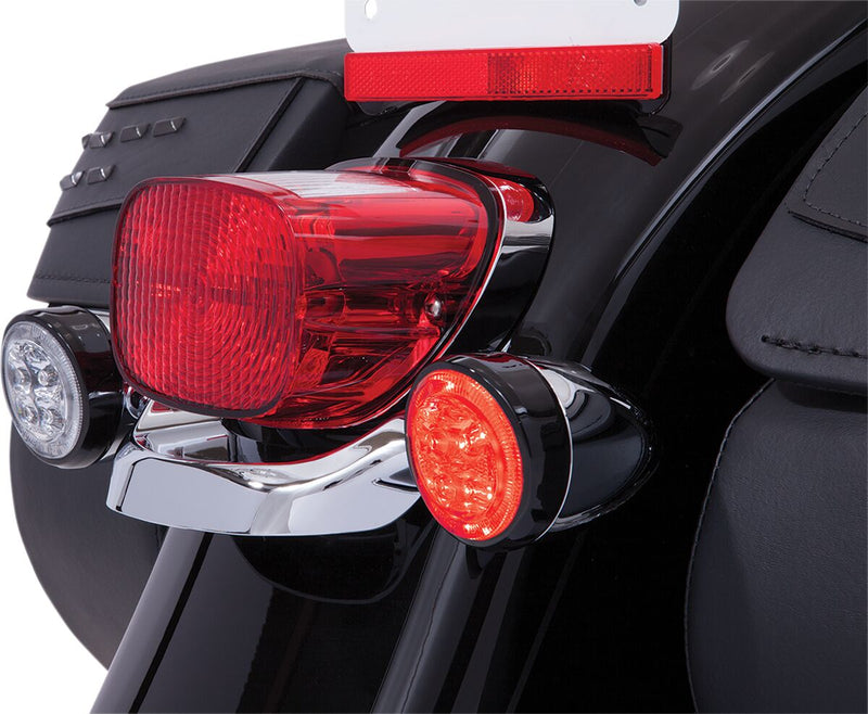 Fang Rear Turn Signal Light Inserts For Harley Davidson FLDE 1750 ABS 2018-2020
