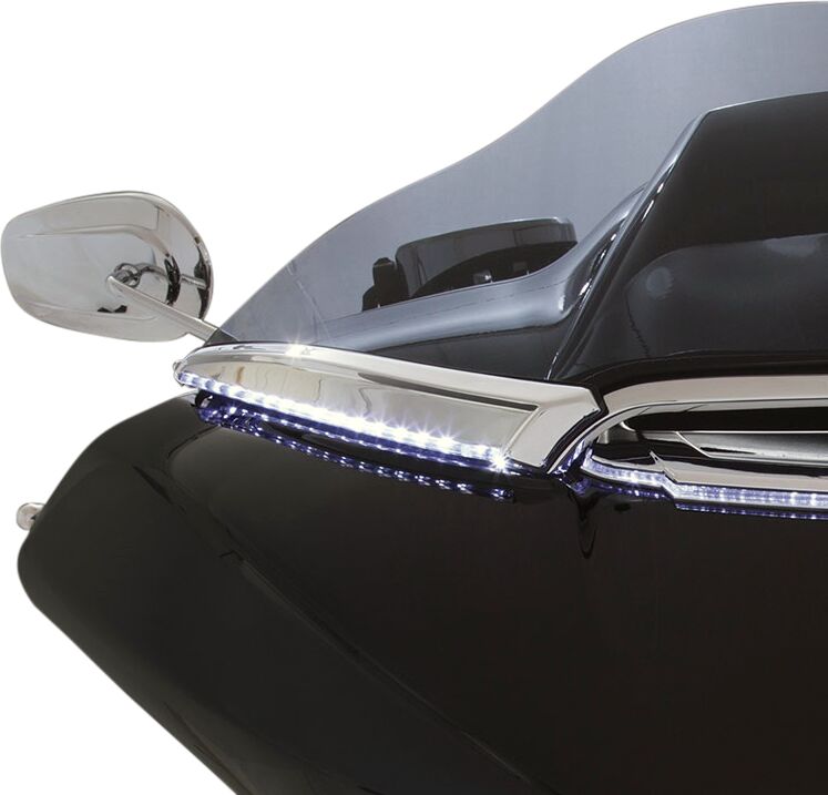 Horizon LED Lighted Windshield Trim For Harley Davidson FLTRK 1868 ABS 2020-24