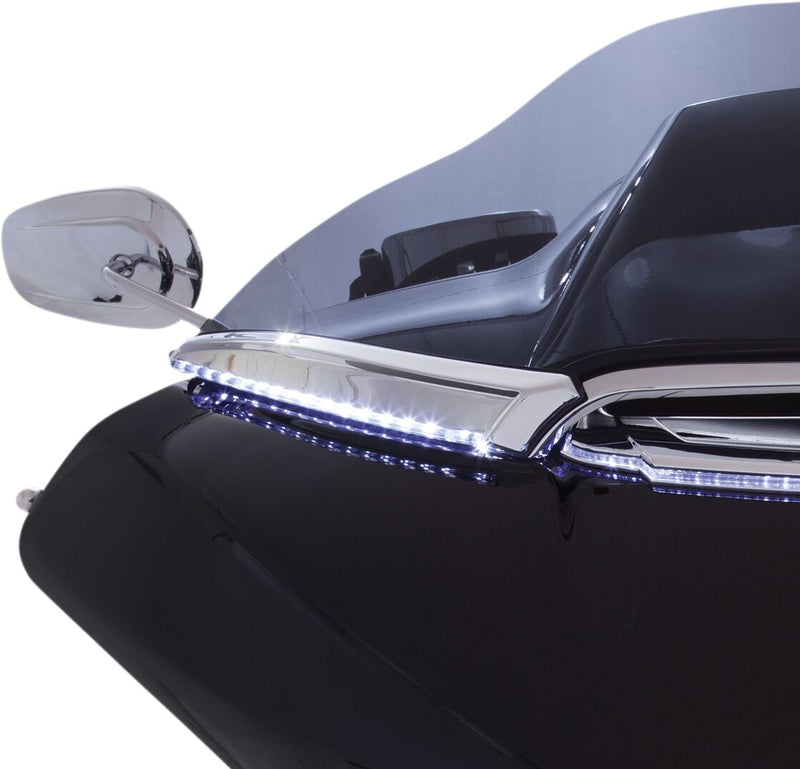 Horizon LED Lighted Windshield Trim For Harley Davidson FLTRK 1868 ABS 2020-24