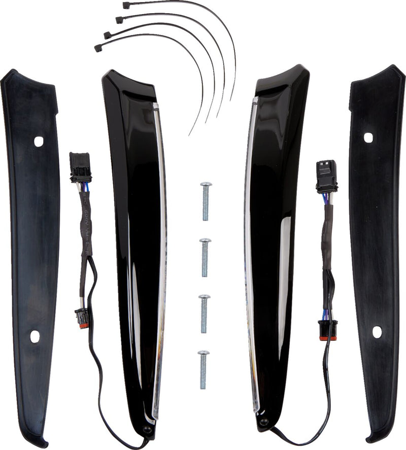 Horizon LED Lighted Windshield Trim For Harley Davidson FLTRK 1868 ABS 2020-2024