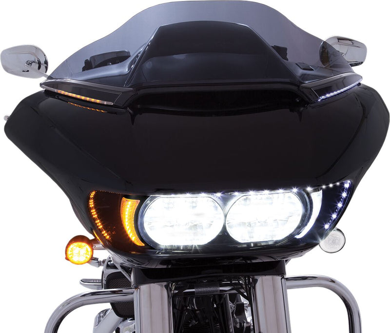Horizon LED Lighted Windshield Trim For Harley Davidson FLTRK 1868 ABS 2020-2024