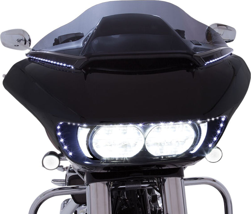 Horizon LED Lighted Windshield Trim For Harley Davidson FLTRK 1868 ABS 2020-2024