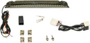Dual-Intensity Luggage Rack LED Light Bar Black For Harley Davidson FLHTCU 1584 2007-2011