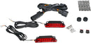 Luggage Rack LED Light Bar Red For Harley Davidson FLHR 1690 2014-2015