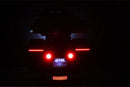 LED Low-Profile BAGZ™ Accent Lights Red For Harley Davidson FLHR 1690 2014-2015