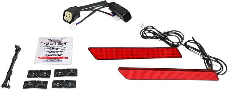 Saddlebag Latch Lights Red For Harley Davidson FLHRSE5 1800 ABS 2013