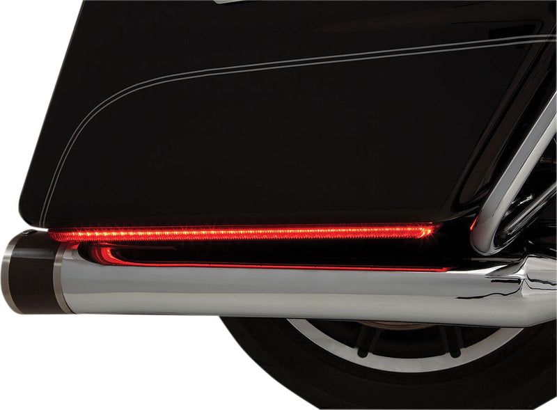 Machete Saddlebag LED Lights For Flat Bottom Bags For Harley Davidson FLHR 1340 1997-1998