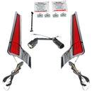 Fascia LED Panels Chrome For Harley Davidson FLHRXS 1750 ABS 2017-2018