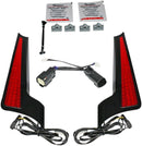 Fascia LED Panels Red For Harley Davidson FLHX 1584 2010-2011