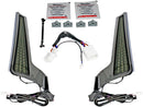 Fascia LED Panels Chrome For Harley Davidson FLHX 1584 ABS 2008-2009