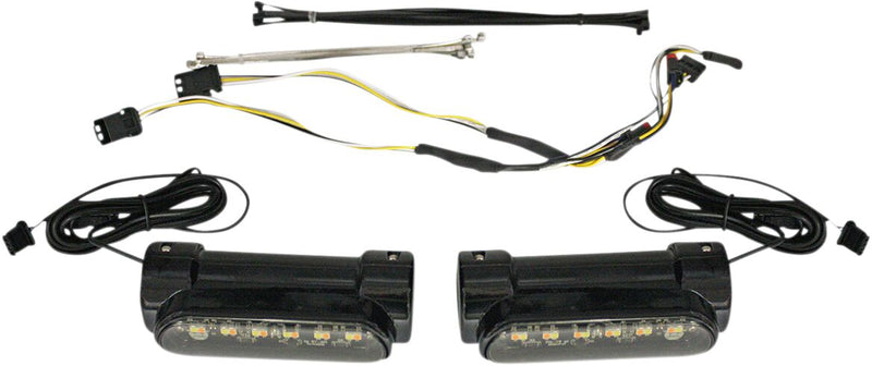 Dynamic Engine Guard LEDs Smoke For Harley Davidson FLH 1868 ABS 2021