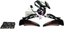 Sequential Tour Pak Seat Back Rest LED Lights White For Harley Davidson FLHTCU 1690 ABS 2014-2016