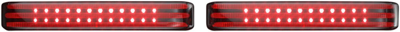 ProBEAM® LED Sequential BAGZ™ Saddlebag Lights Red For Harley Davidson FLHR 1690 2014-2015