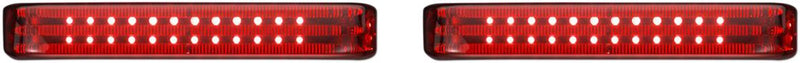 ProBEAM® LED Sequential BAGZ™ Saddlebag Lights Red For Harley Davidson FLHR 1340 1997-1998