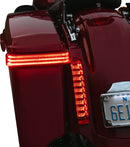 ProBEAM® LED Sequential BAGZ™ Saddlebag Lights Red For Harley Davidson FLHR 1340 1997-1998