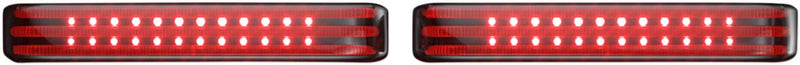 ProBEAM® LED Sequential BAGZ™ Saddlebag Lights Smoke For Harley Davidson FLHR 1340 1997-1998