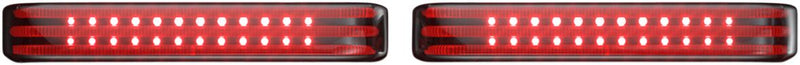ProBEAM® LED Sequential BAGZ™ Saddlebag Lights Red For Harley Davidson FLHX 1584 2010-2011