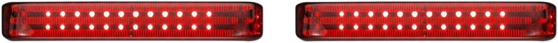 ProBEAM® LED Sequential BAGZ™ Saddlebag Lights Chrome For Harley Davidson FLHX 1584 2010-2011
