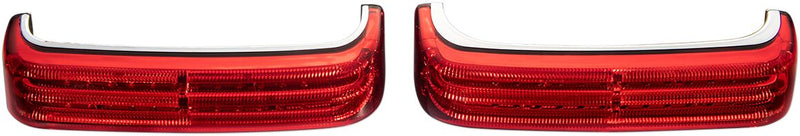 ProBEAM® LED Sequential BAGZ™ Saddlebag Lights Chrome For Harley Davidson FLHX 1584 2010-2011