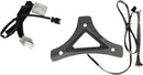 Dual Intensity Run & Brake Backrest LED Light Chrome For Harley Davidson FLD 1690 2012-2013