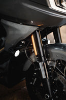 LED Front Fork Lightz™ Black For Harley Davidson FLH 1868 ABS 2021