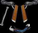 LED Front Fork Lightz™ Chrome For Harley Davidson FLS 1690 2012-2017