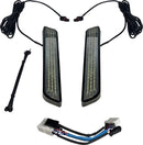 LED Front Fork Lightz™ Black For Harley Davidson FLS 1690 2012-2017