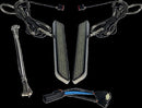 LED Front Fork Lightz™ Chrome For Harley Davidson FLHX 1584 2010-2011