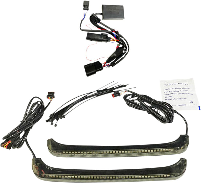 LED Low-Profile BAGZ™ Accent Lights Smoke For Harley Davidson FLHRXS 1750 ABS 2017-2018