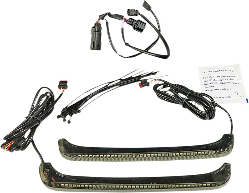 LED Low-Profile BAGZ™ Accent Lights Amber / Red For Harley Davidson FLH 1868 ABS 2021