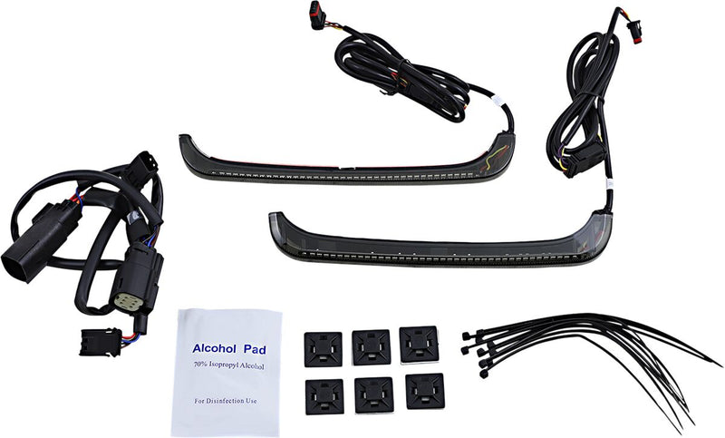 LED Low-Profile BAGZ™ Accent Lights Amber / Red For Harley Davidson FLH 1868 ABS 2021