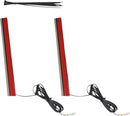 Plasma Rods™ Red For Harley Davidson FLD 1690 2012-2013 - 25.5 CM