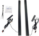 Dual Color Plasma Rods Smoke For Harley Davidson FLD 1690 2012-2013 - 35.5 CM