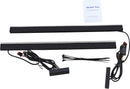 Dual Color Plasma Rods Smoke For Harley Davidson FLD 1690 2012-2013 - 35.5 CM