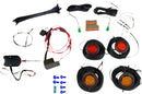 Universal LED Turn Signal Kit With Steering Column Switch Amber / Red