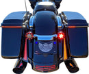 Dual Color Fascia LED Panel Lights Smoke For Harley Davidson FLHX 1584 2010-2011