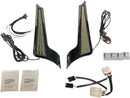 Dual Color Fascia LED Panel Lights Smoke For Harley Davidson FLHX 1450 2006