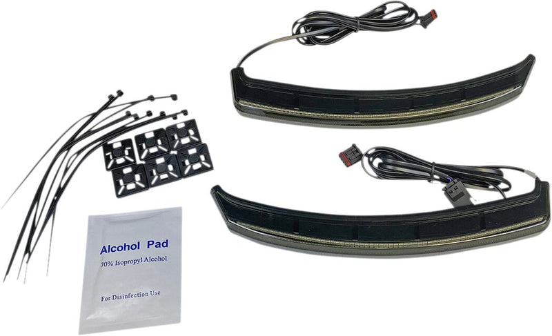 LED Saddle Bag Lights Red For Indian CHALLENGER 108 ABS 2020-2024