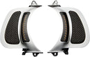 Genesis® 4 Dynamic LED Road Glide® Vent Inserts Chrome For Harley Davidson FLTRK 1868 ABS 2020-2024