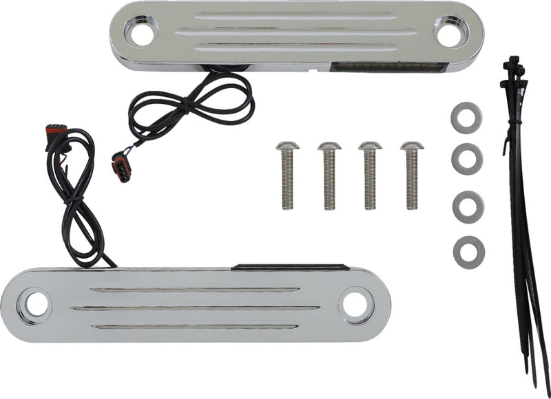 ProBEAM® Dynamic Strips™ V2 Front Turn Signals Smoke For Harley Davidson FLH 1868 ABS 2021