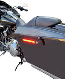 Saddlebag LED Latch Light Red For Harley Davidson FLHTCUTG 1690 2009-2013